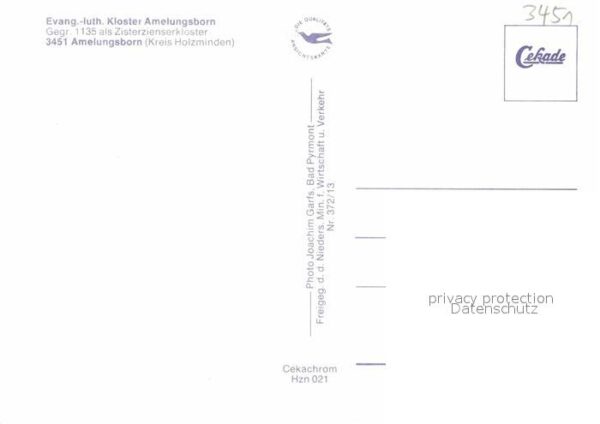 Amelungsborn Kloster Fliegeraufnahme – Bild 2