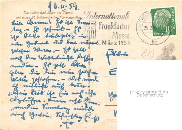 Bad Soden Taunus Badehaus Kurhaus Trinkhalle Inhalatoriu – Bild 2