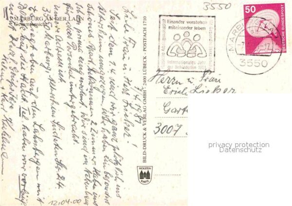 Marburg Lahn Gesamtansicht – Bild 2