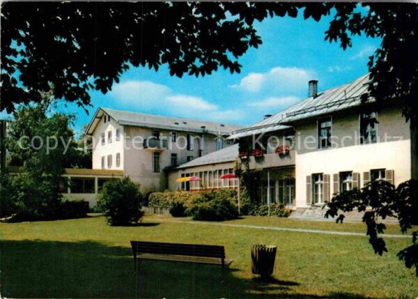 Bad Toelz Bundesbahn Erholungsheim Haus Isarwinke