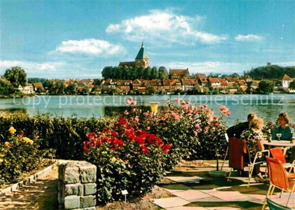 Moelln Lauenburg Blick vom Paradies am See Restaurant Te