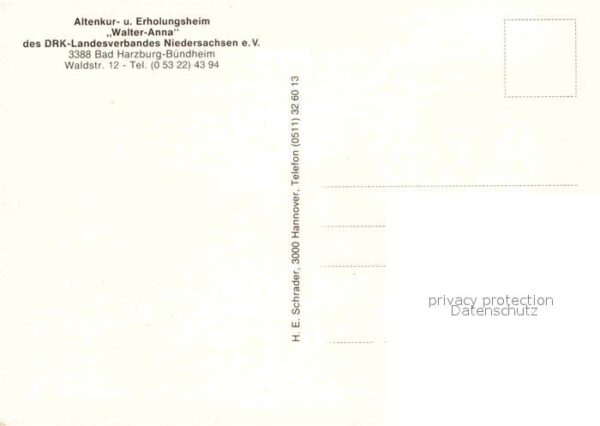 Buendheim Altenkurheim Erholungsheim Walter Anna – Bild 2