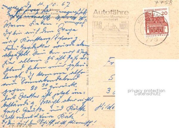 Meersburg Bodensee Hotel Gasthof zum Bären Stadttor Altsta – Bild 2