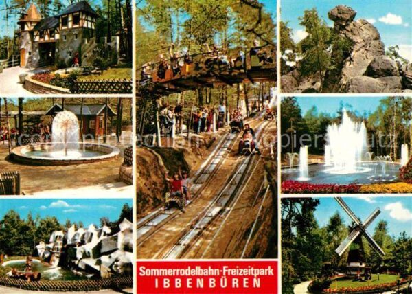 Ibbenbueren Sommerrodelbahn Märchenwald Erholungspa