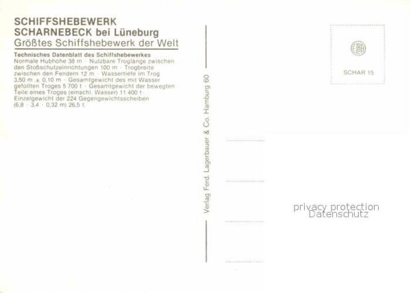 Scharnebeck Lueneburg Schiffshebewerk Bauernhof Brunnen Enten – Bild 2