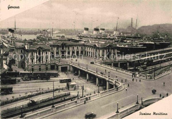 Genova Genua Liguria Stazione Marittima