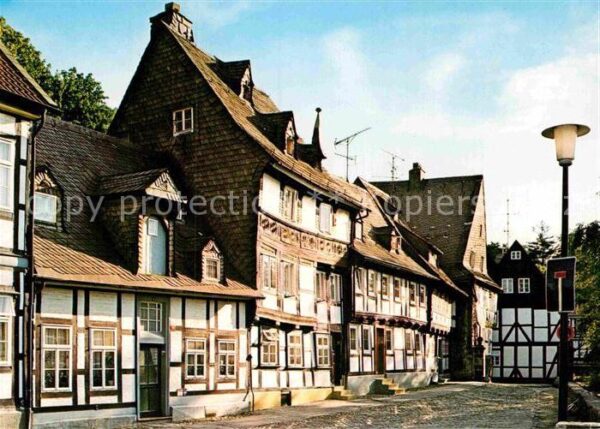 Goslar Liebfrauenberg Fachwerkhäuser