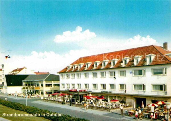 Duhnen Nordsee Strandpromenade Nordseeheilbad