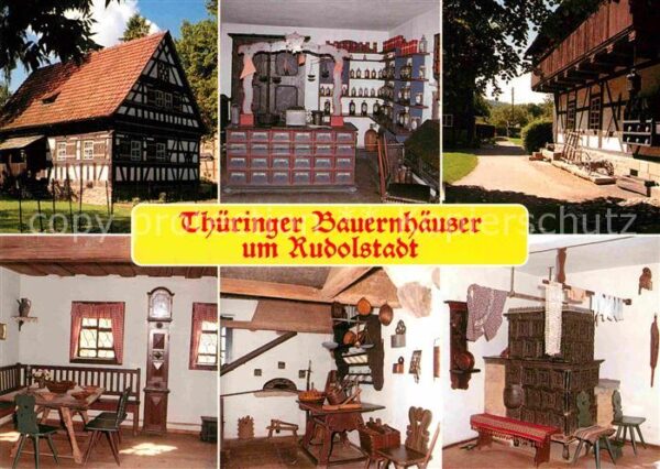Rudolstadt Thüringer Bauernhäuser Heinrich Heine P