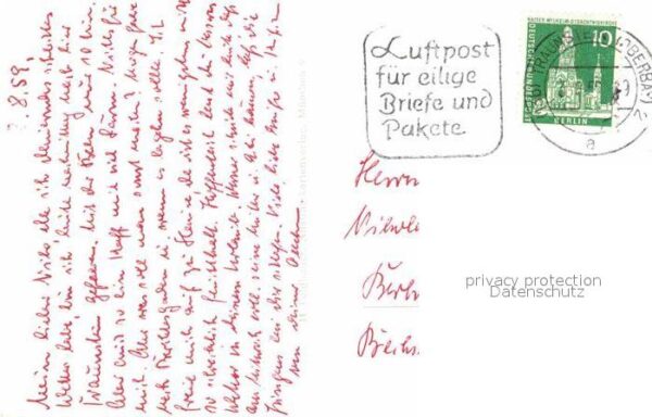 Traunstein Oberbayern Ortsansicht mit Kirche Bayerische Alpen – Bild 2