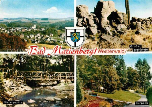 Bad Marienberg Panorama Grosser Wolfstein Felsen Kurpa