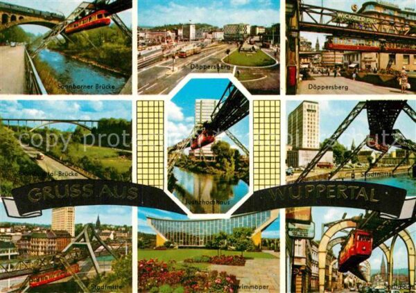 Wuppertal Sonnborner Brücke Döppersberg Brücke St