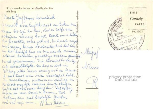 Blankenheim Ahr Ortsmotiv mit Burg – Bild 2