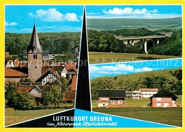 Breuna Luftkurort Naturpark Habichtswald Ortsm