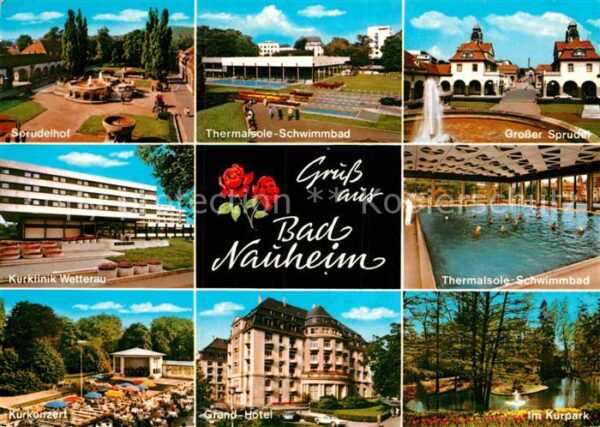 Bad Nauheim Sprudelhof Kurklinik Wetterau Kurkonzer