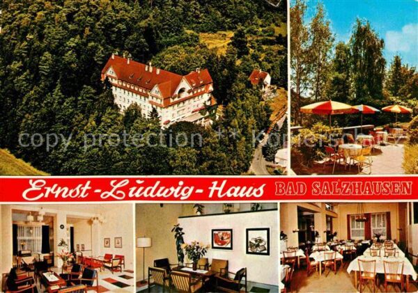 Bad Salzhausen Ernst Ludwig Haus Restaurant Terrasse K