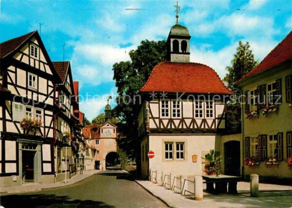 Bad Sooden-Allendorf Altes Tor mit Pfennigstube Fachwerkhäus