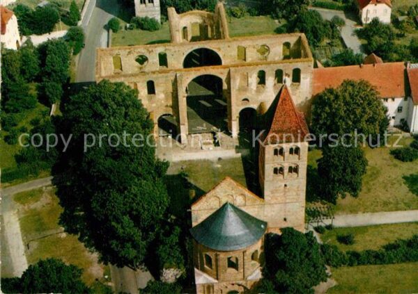 Bad Hersfeld Stiftsruine Fliegeraufnahme