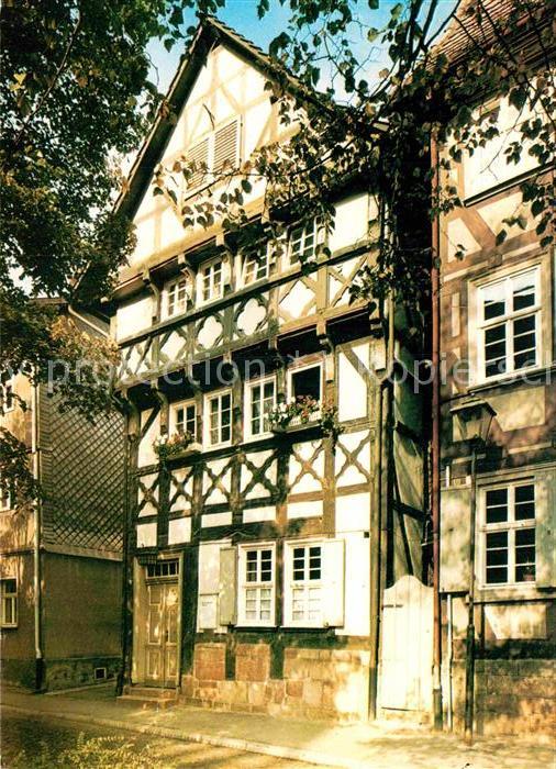 Bad Hersfeld Altes Fachwerkhaus an der Stadtkirche