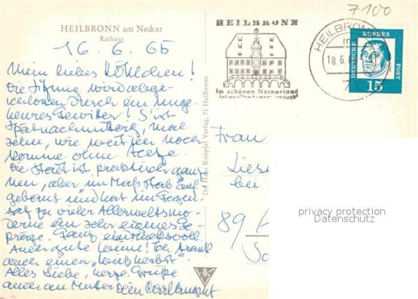 Heilbronn Neckar Rathaus – Bild 2