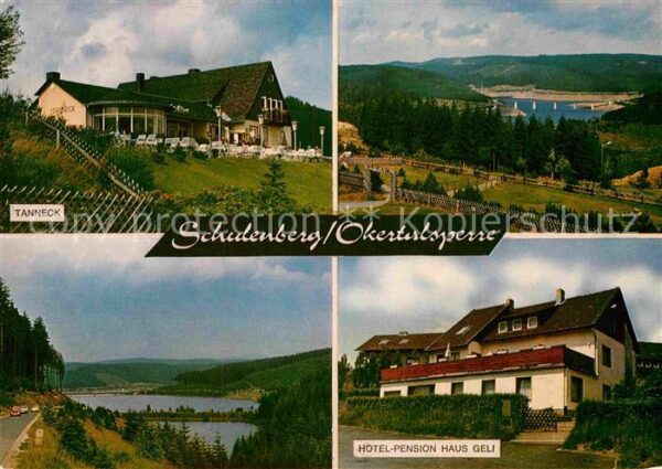Schulenberg Oberharz Hotel Gaststätte Tanneck Okertalsperre