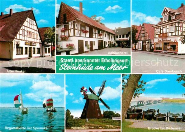 Steinhude Alter Winkel Aalräucherei Cafe Regattab