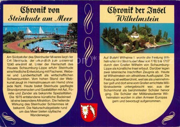 Steinhude Hafen Steinhuder Meer Insel Wilhelmstei