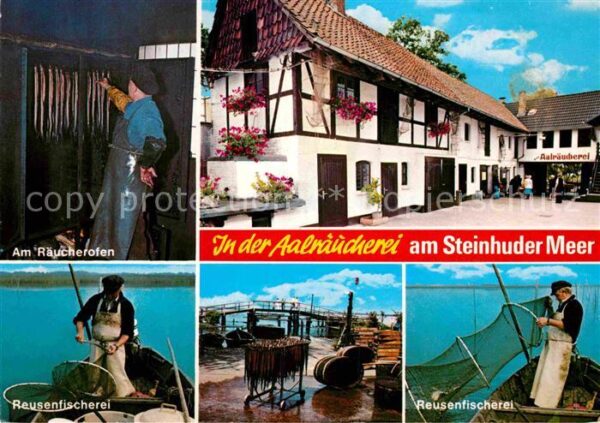 Steinhude Aalräucherei Reusenfischerei am Steinhu