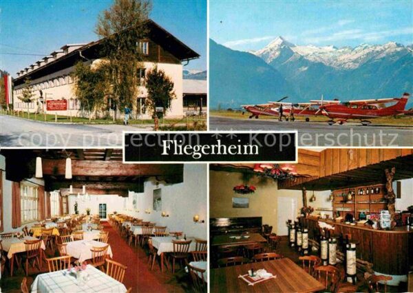 Zell See Gasthof Restaurant Fliegerheim Motorflu