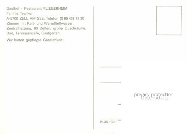 Zell See Gasthof Restaurant Fliegerheim Motorflu – Bild 2