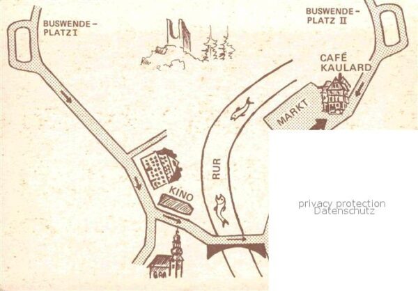 Monschau Cafe Kaulard Kirche – Bild 2