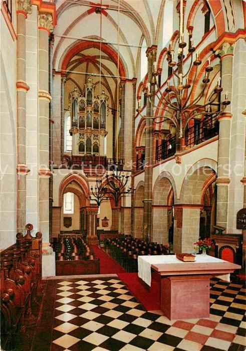 Bacharach Rhein Ev Peterskirche 13. Jhdt. Stummorgel 18