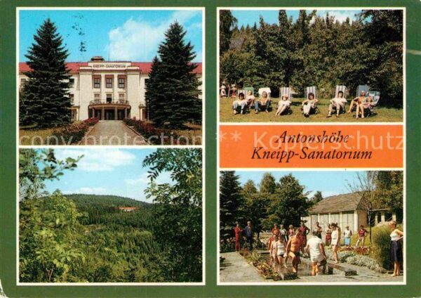 Antonshoehe Breitenbrunn Kneipp Sanatorium Wassertreten Liegewie