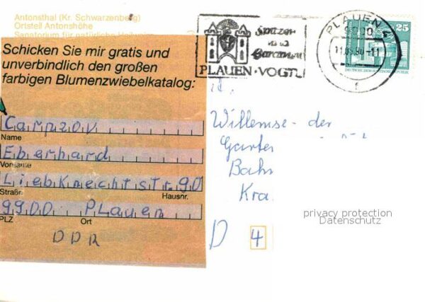 Antonshoehe Breitenbrunn Kneipp Sanatorium Wassertreten Liegewie – Bild 2
