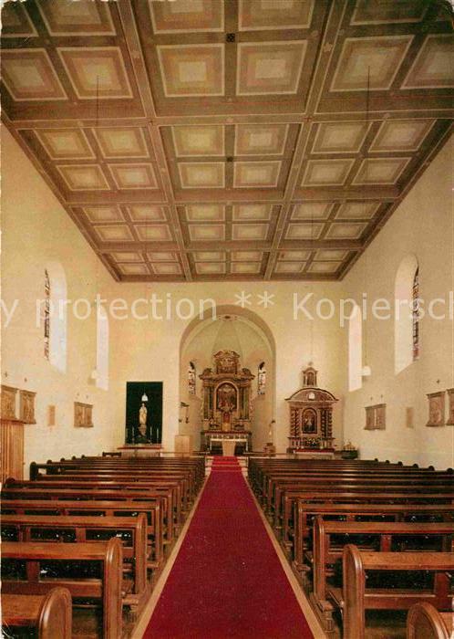 Alken Koblenz Kath Pfarrkirche Innenansicht