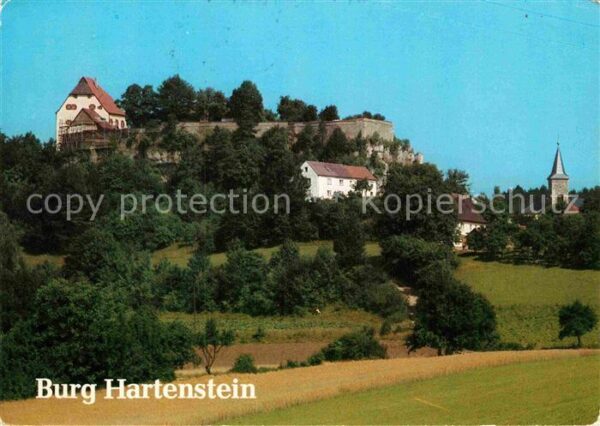 Hartenstein Mittelfranken Burg Hartenstein Kirche