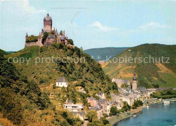 Cochem Mosel Panorama mit Reichsburg