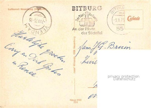 Neuerburg Eifel Luftkurort Fliegeraufnahme – Bild 2