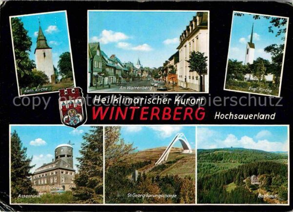 Winterberg Hochsauerland Kirche Waltenberg Astenturm St Georg Sp