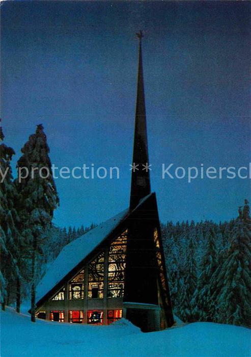Seebach Ottenhoefen Schwarzwald St Michaelskapelle Mummelsee im Winter