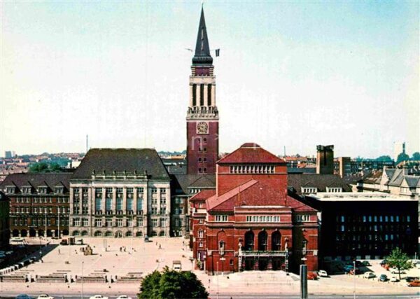 Kiel Rathaus Stadttheater der Landeshauptsta