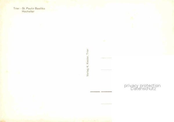 Trier St Paulin Basilika Hochaltar – Bild 2