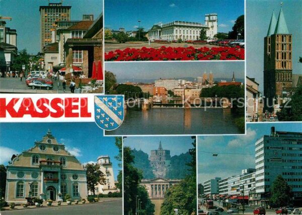 Kassel Treppenstrasse Fridericianum Fuldawehr