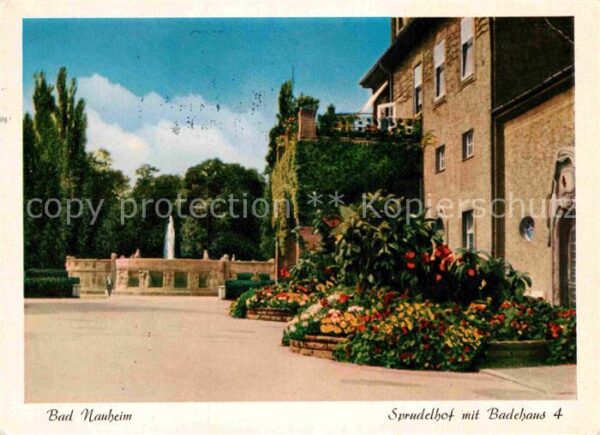 Bad Nauheim Sprudelhof mit Badehaus 4
