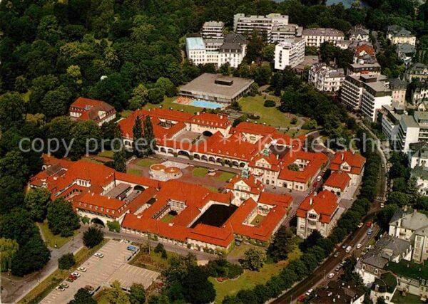 Bad Nauheim Sprudelhof Fliegeraufnahme