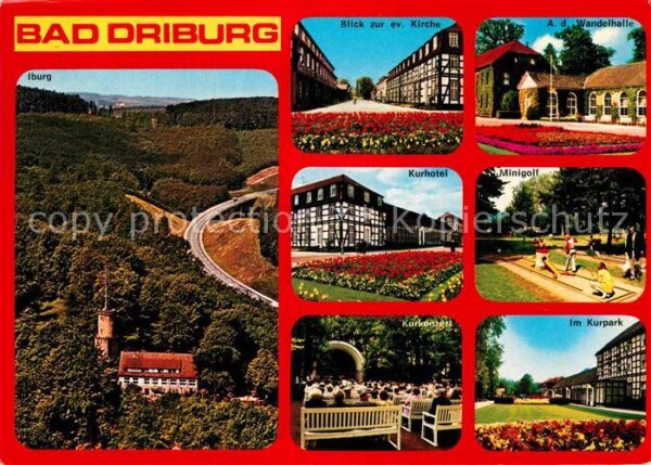 Bad Driburg Iburg Kirche Wandelhalle Kurhotel Minig