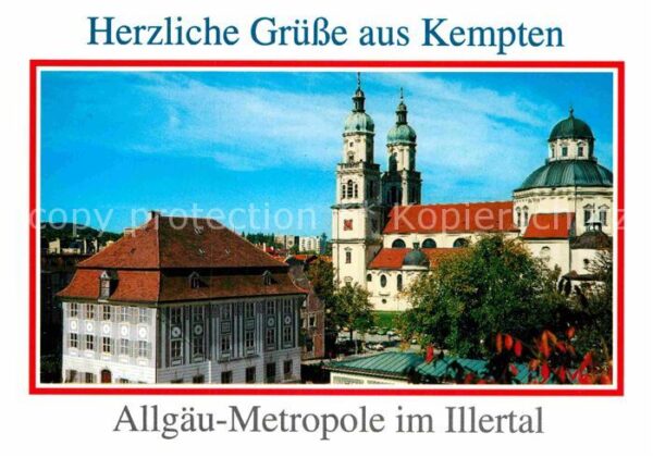 Kempten Allgaeu Zumsteinhaus Basilika St Lorenz Allgäu