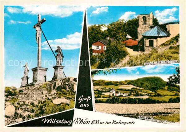 Milseburg Kirche Schutzhütte Kleinsassen Milsebur