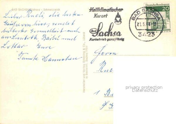 Bad Sachsa Harz Schmelzteich – Bild 2