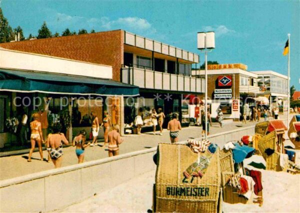 Groemitz Ostseebad Strandpromenade